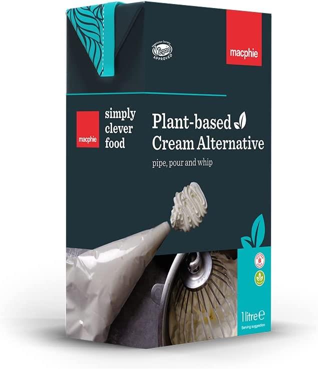 Macphie Plant Based Vegan Cream 1ltr