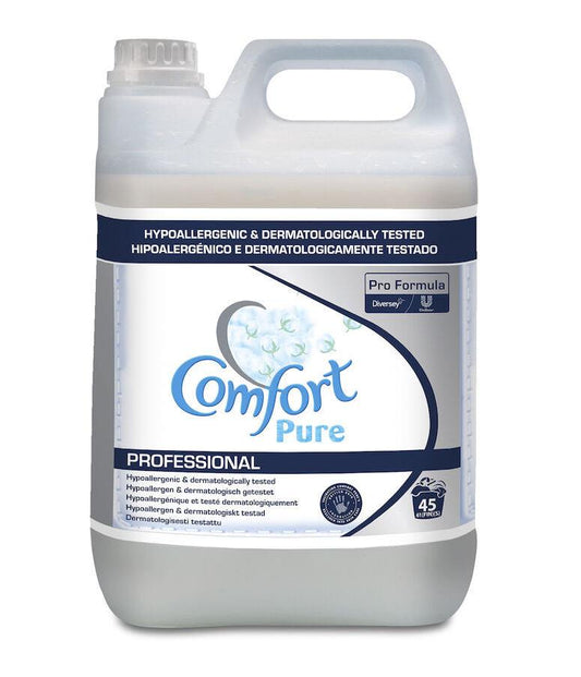Comfort Pro Fomula Pure Fabric Softener 5ltr - The Chef Store UK