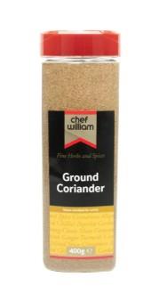 Chef William Ground Coriander 400g - The Chef Store UK