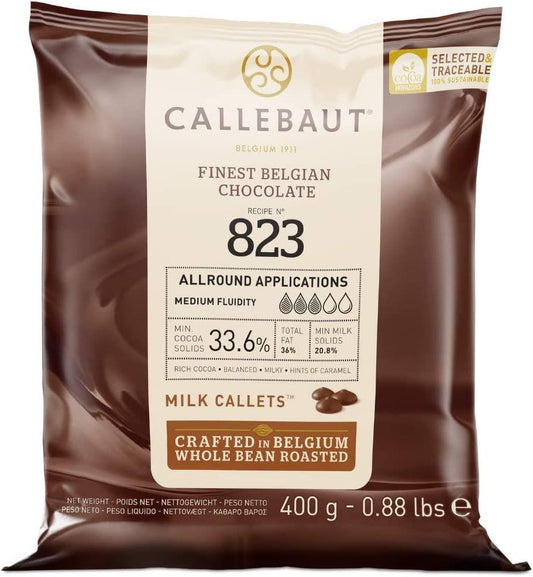 Callebaut RETAIL Milk Chocolate Callets 400gm