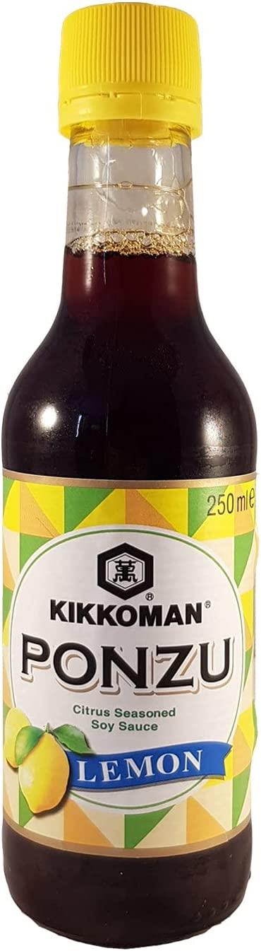 Kikkoman Ponzu Citrus Seasoned Soy Sauce (Lemon) 250ml - The Chef Store UK