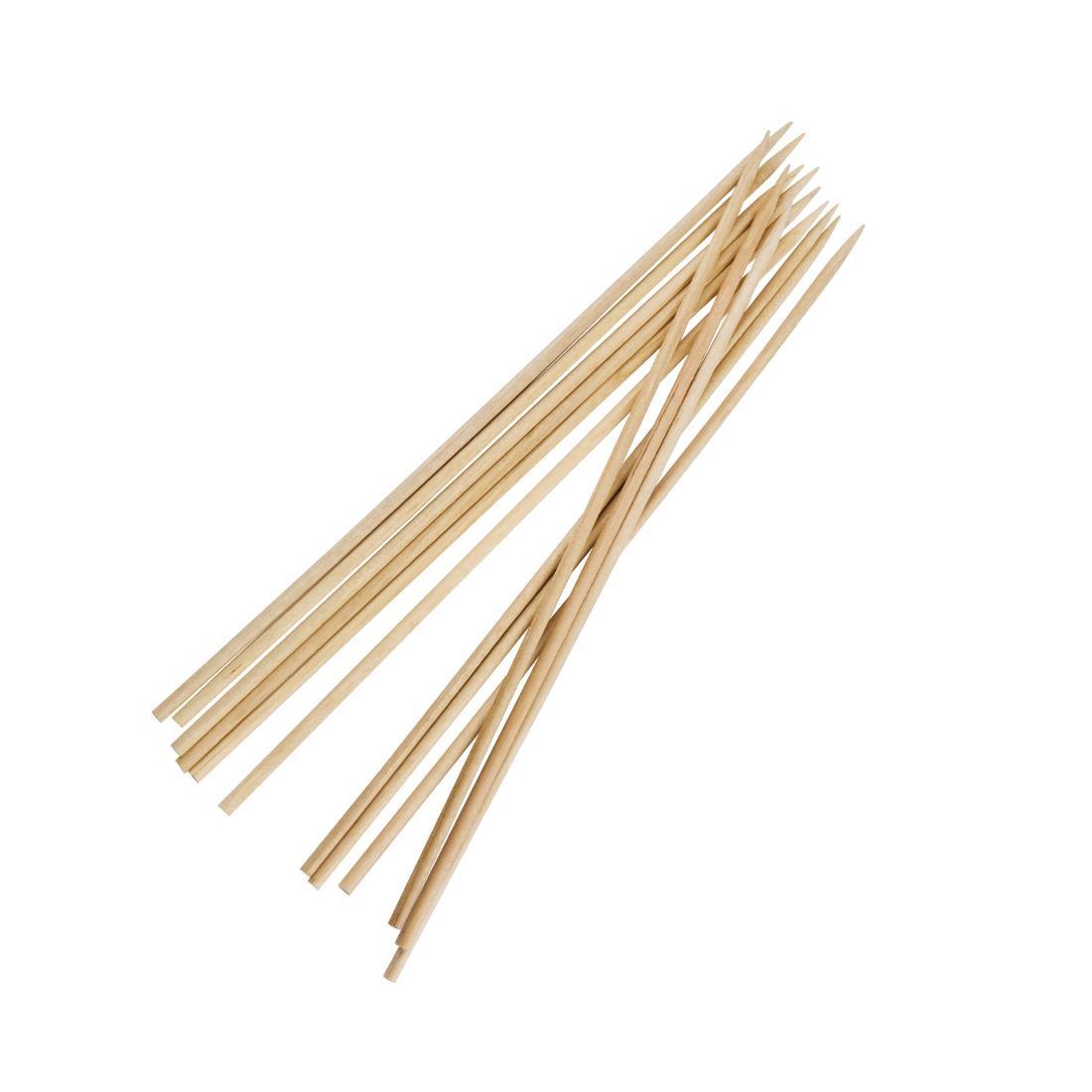 Disposable Wooden Skewers 200 x 18cm - The Chef Store UK