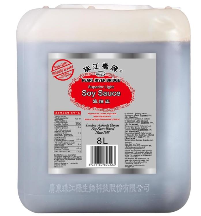 Pearl River Bridge Superior Light Soy Sauce 8ltr