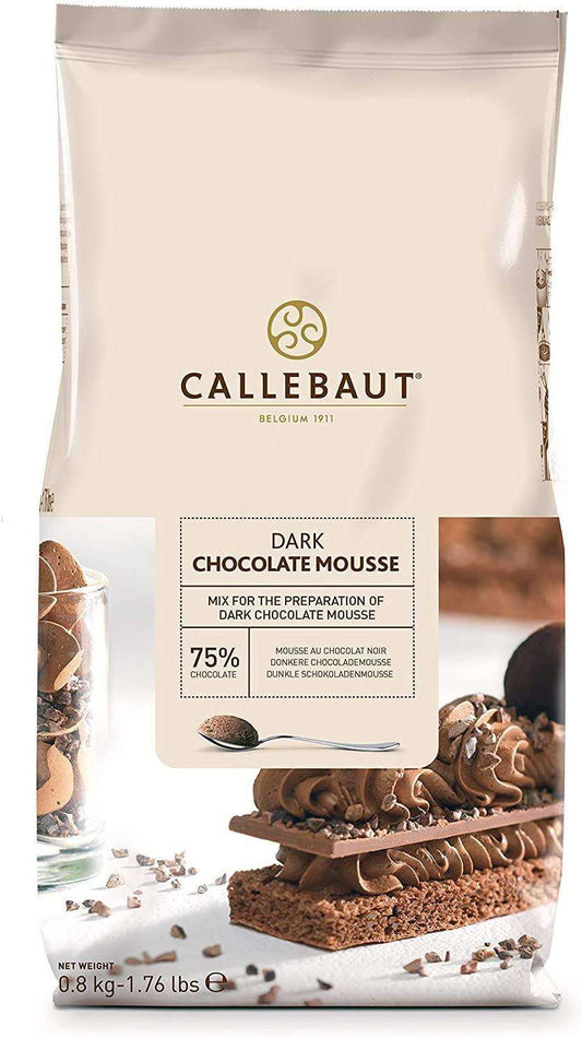 Callebaut Dark Chocolate Mousse Mix 800gm