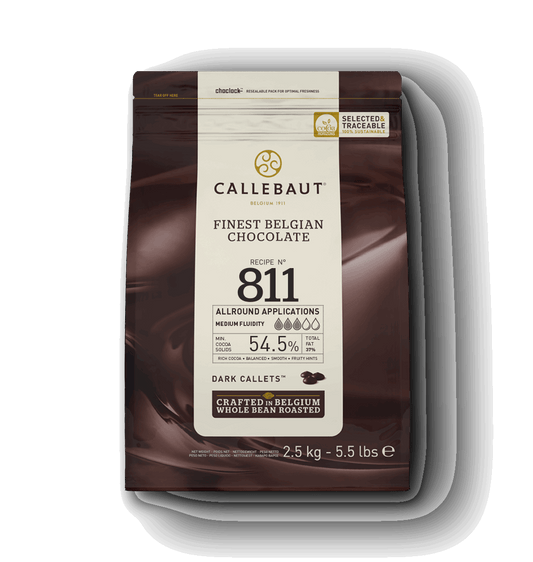 Callebaut Dark Chocolate 811 – 2.5kg Belgian Couverture