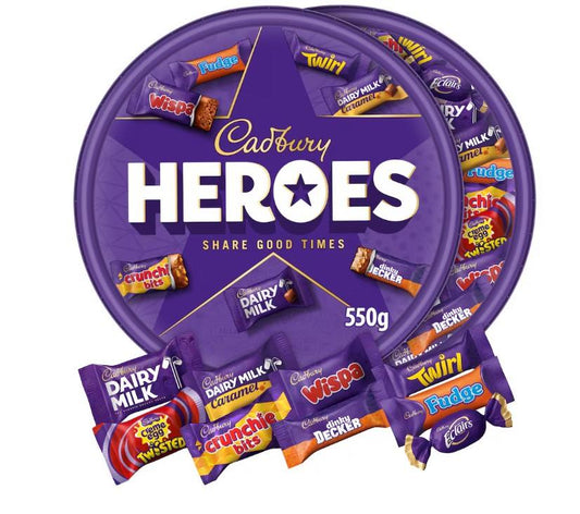 Cadbury Heroes Chocolate Tub 550g