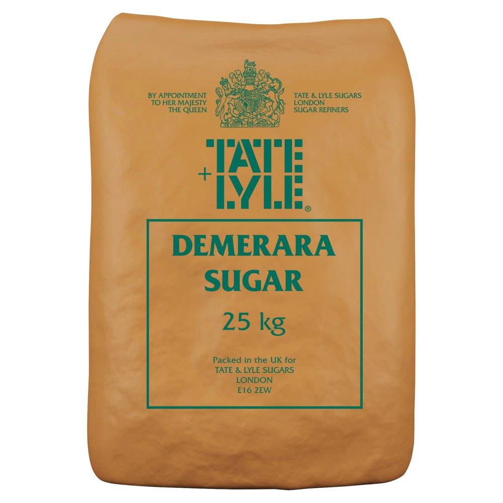 Tate & Lyle Demerara Sugar Sack 25kg - The Chef Store UK