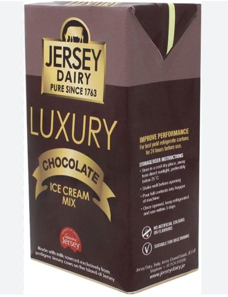 Jersey Luxury Chocolate Ice Cream Mix 1ltr