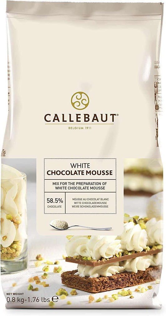 Callebaut White Chocolate Mousse Mix 800gm