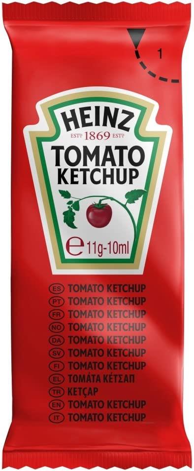 Heinz Tomato Ketchup Sachet 200 x 10ml - The Chef Store UK