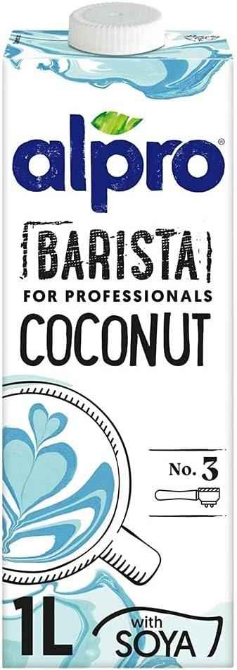 Alpro Barista Coconut Milk Pack of 1 or 12 Vegan Dairy Alternative