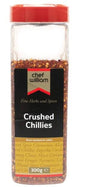 Chef William Crushed Chillies 300g - The Chef Store UK
