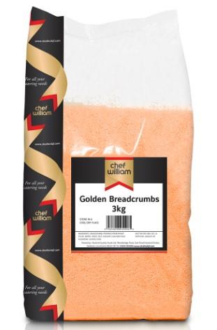 Chef William Golden Breadcrumbs 3kg - The Chef Store UK