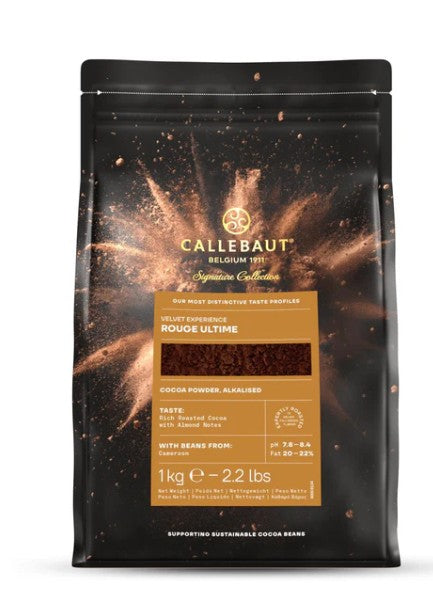 Callebaut Velvet Rouge Ultime Cocoa Powder 1kg