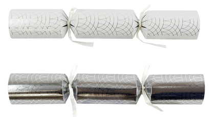 Silver & White Geo Crackers 50 x 11inch XTOMCCC5A021