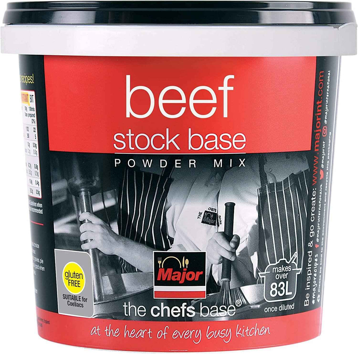 Major Beef Stock POWDER Mix 1kg - The Chef Store UK