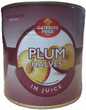 Caterers Pride Tinned Plum Halves In Syrup 2.6kg