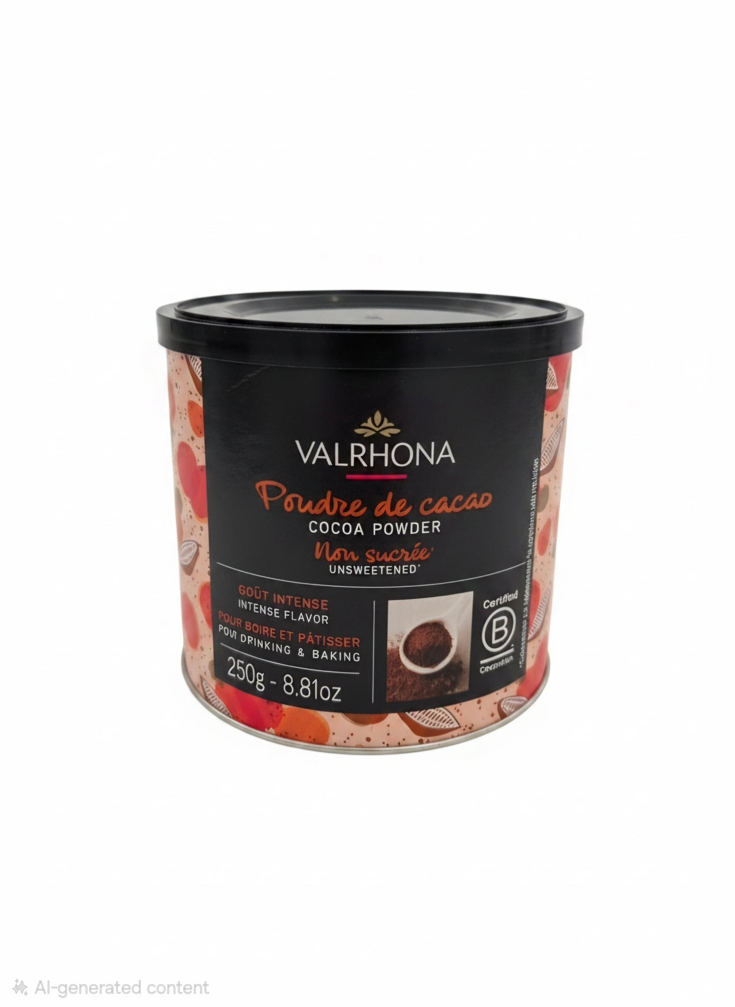 Valrhona Cocoa Powder 250g - Premium Quality for Baking and Desserts