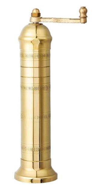 Alexander Brass Mill For Salt 20.5cm (40108)