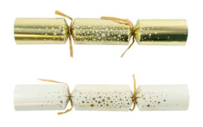 Cream & Gold Starburst Crackers 50 x 11inch - XTOMCCC5A005
