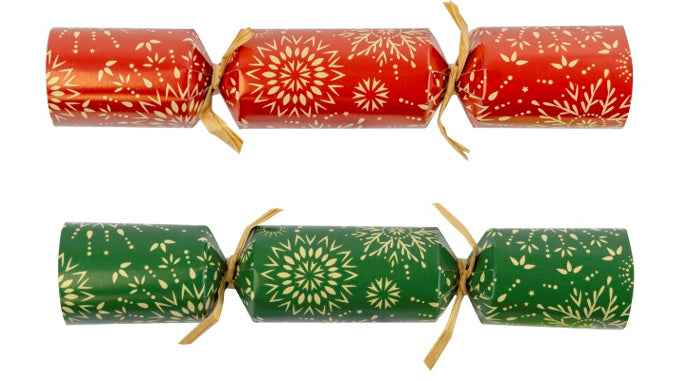 Green & Red Snowburst Crackers 100 x 9inch XTOMCCC5A017