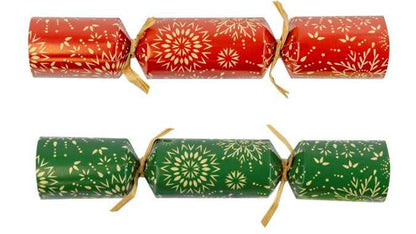 Green & Red Snowburst Crackers 100 x 9inch XTOMCCC5A017