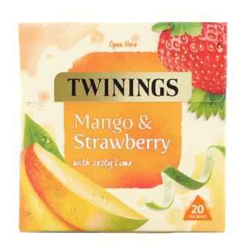 Twinings Mango & Strawberry With Lime Teabags 1 x 20