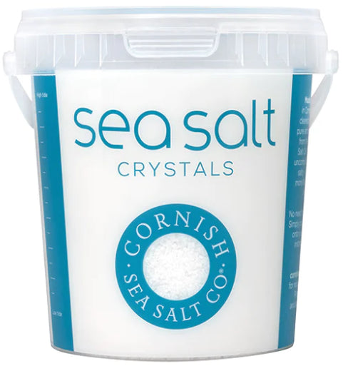 Cornish Sea Salt Crystals 500g Tub - The Chef Store UK