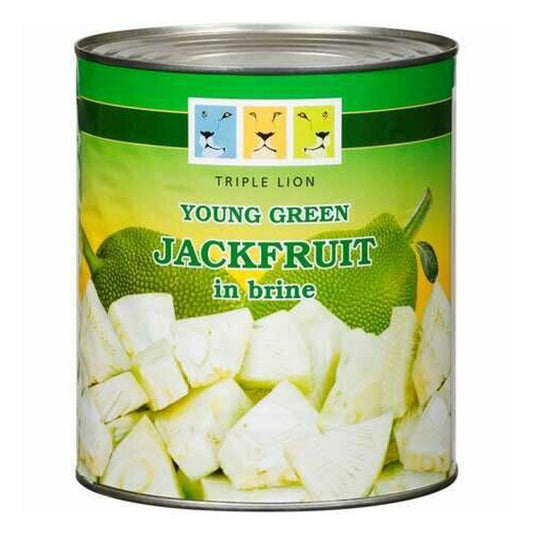 Triple Lion Tinned Jackfruit In Brine 565g Tin Pack of 1, 2 or 6 Tins