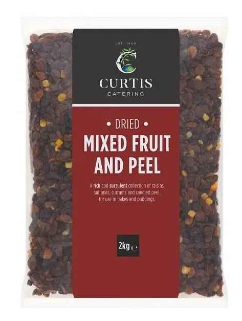 Curtis Dried Mixed Fruit & Peel 3kg