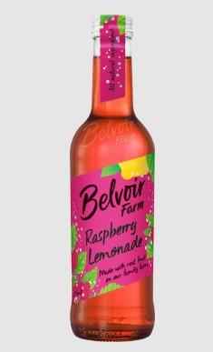 Belvoir Raspberry Lemonade 12 x 275ml Glass Bottle