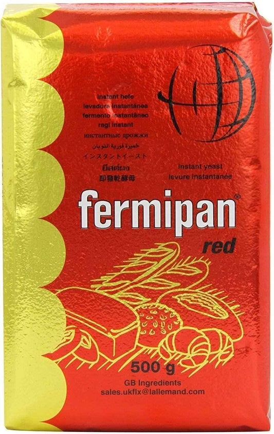 Fermipan Instant Dried Yeast 500g Pack of 1, 2, 6, 12 or 20
