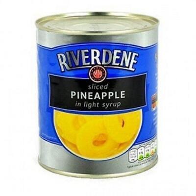 Riverdene Pineapple Slices In Syrup 825g Pack of 1 or 6 Tins