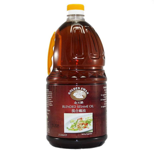 Golden Swan Blended Sesame Oil 2ltr Bottle - The Chef Store UK