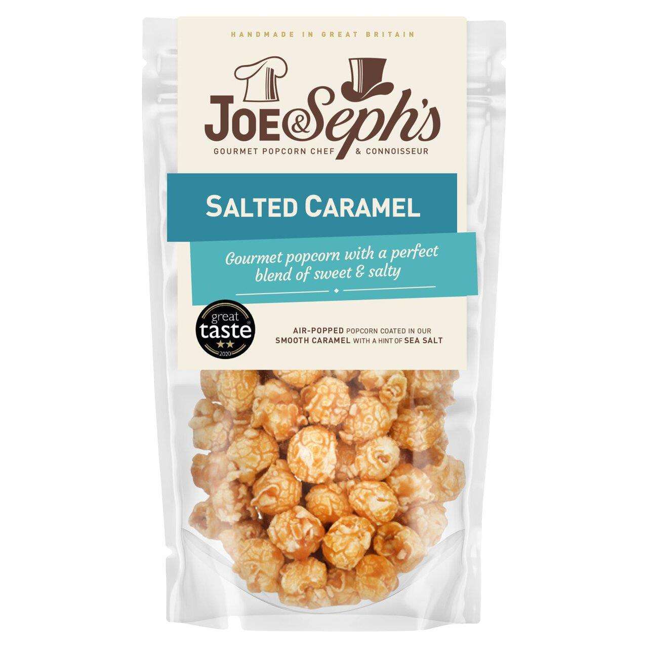 Joe & Sephs Salted Caramel Popcorn 70g