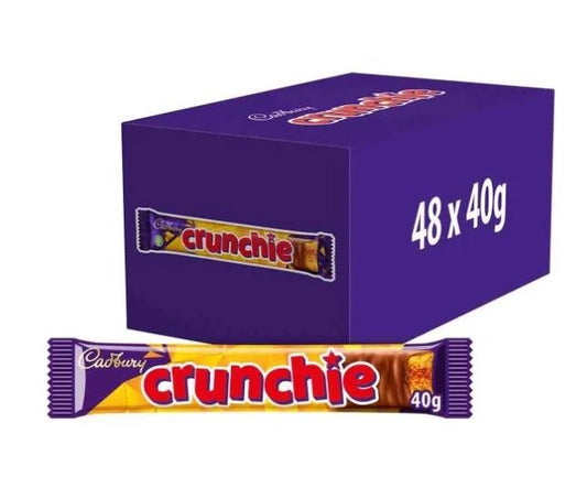 Cadburys Crunchie Chocolate Bar 48 x 40g - The Chef Store UK