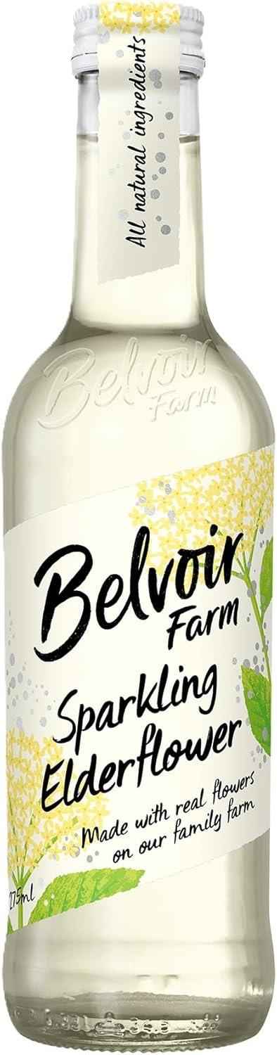 Belvoir Elderflower Presse 12 x 275ml Glass Bottles