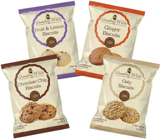 Grandma Wild's  Assorted Biscuits (4 Variety) 100 x 2 Bisc