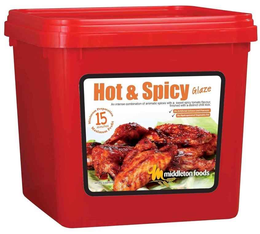 Middleton Foods Hot & Spicy Meat Powder Glaze 2.5kg