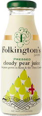 Folkington's Cloudy Pear Juice 12 x 250ml Glass Bottles - The Chef Store UK