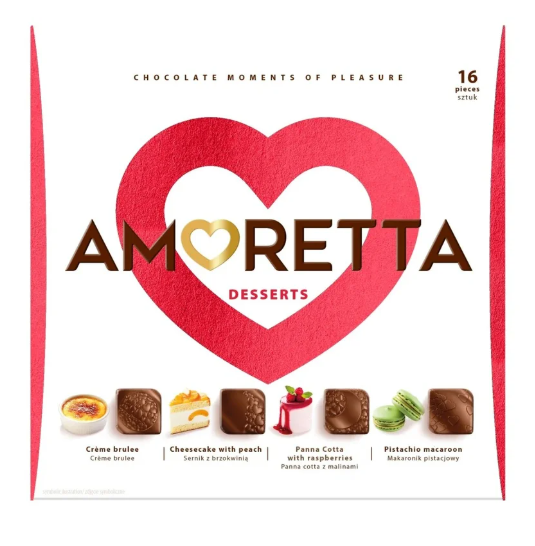 Amoretta Chocolate Dessert Collection 106g