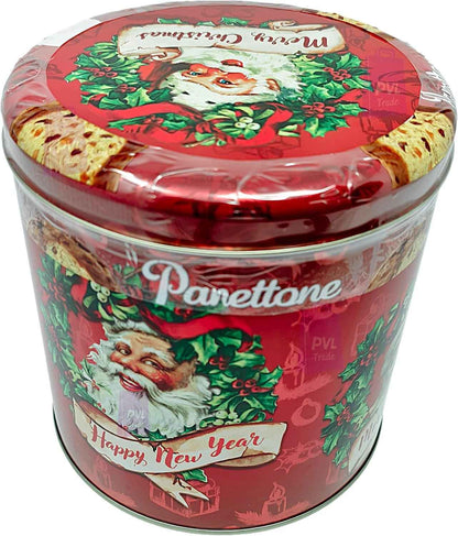 GranDuCale Panettone 1kg Tin Various Christmas Designs