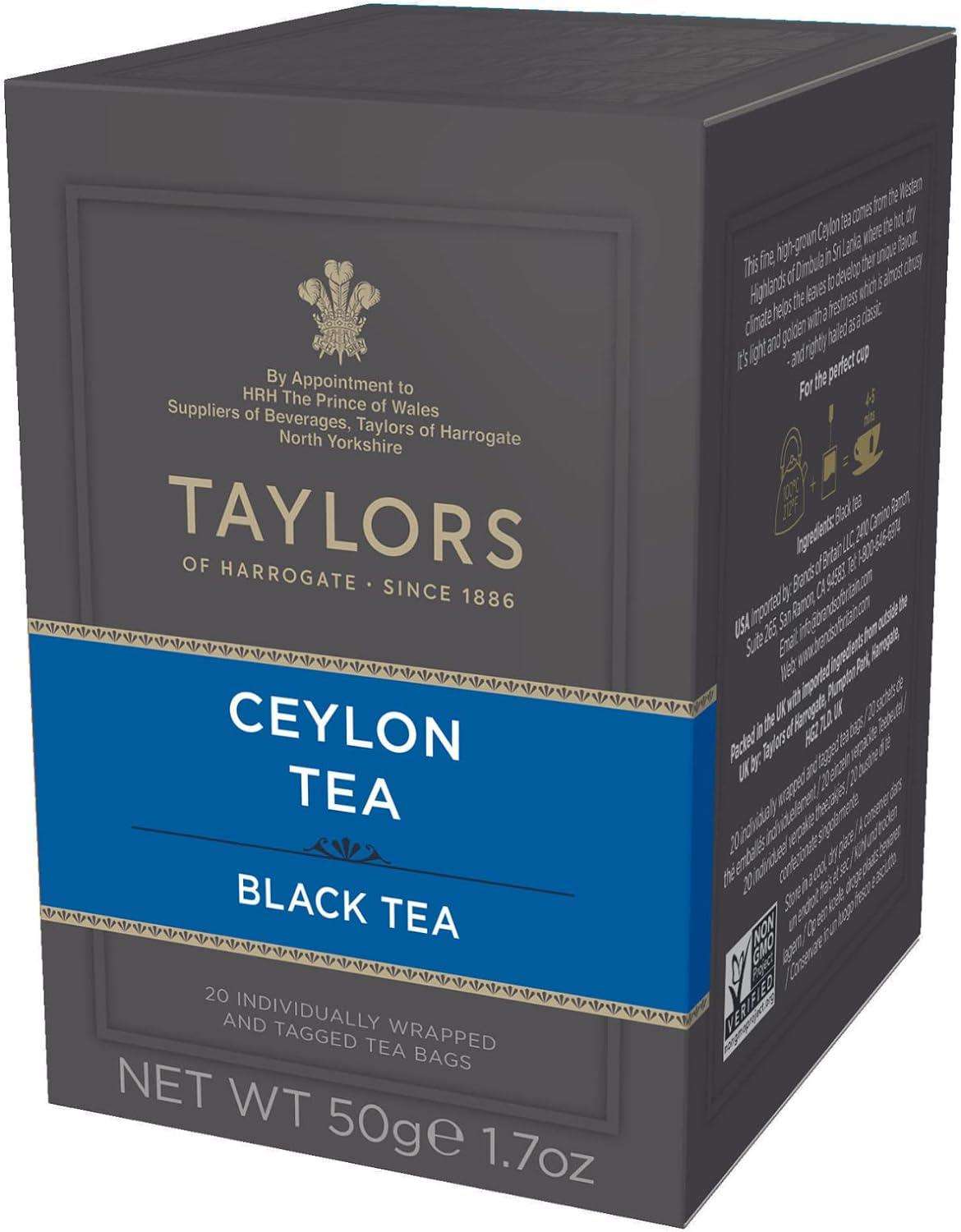 Taylors of Harrogate Ceylon Tea 20 Bags