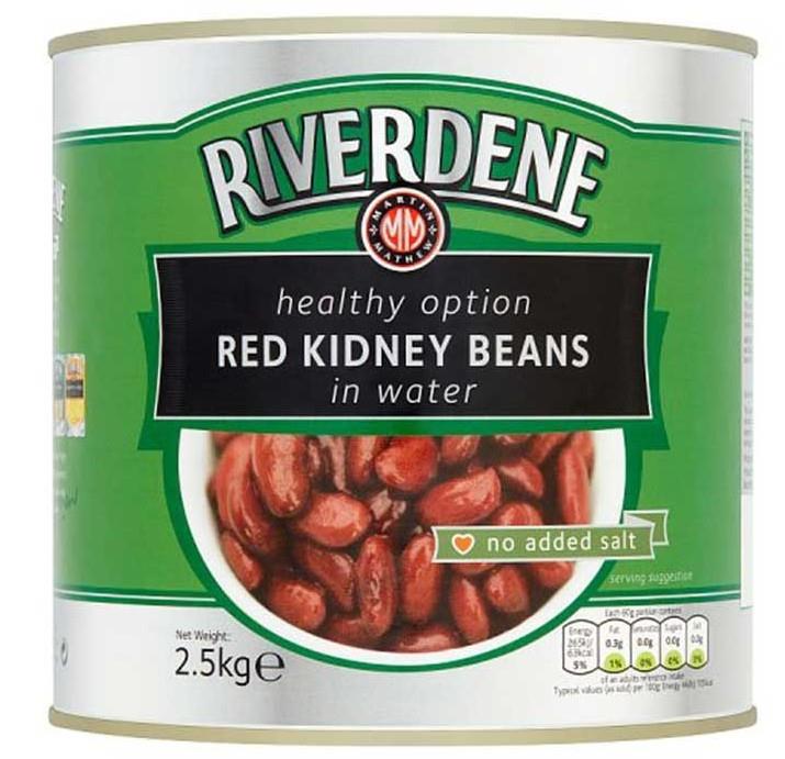 Riverdene Red Kidney Beans 2.5kg - The Chef Store UK