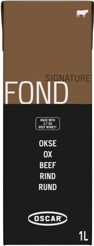 Oscar All Natural Beef Stock 1ltr - The Chef Store UK