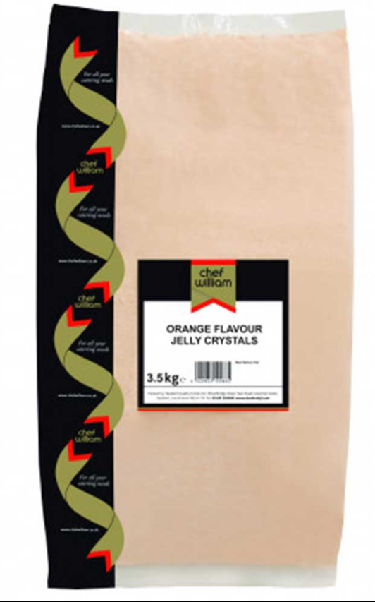 Chef William Orange Jelly Crystals 3.5kg