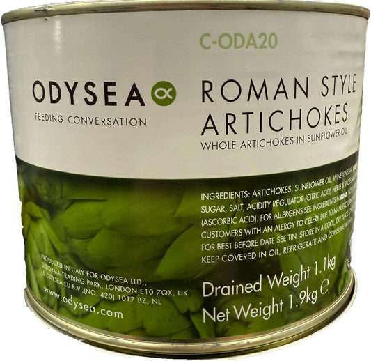 Odysea Roman Long Stem Artichoke in Sunflower Oil 2kg