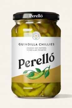 Perello Pickled Hot Guindilla Peppers 130g