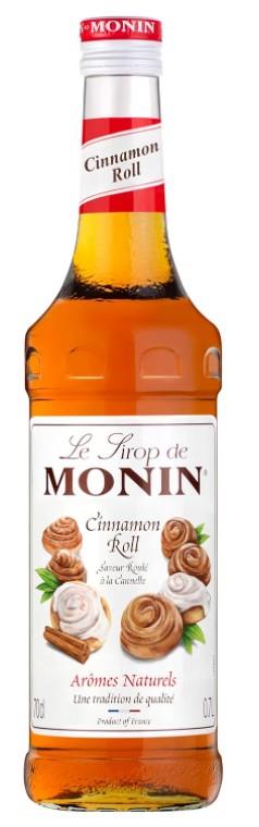 Monin Cinnamon Roll Syrup 70cl Glass Bottle - The Chef Store UK