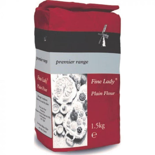 Heygates Fine Lady Plain Flour 1.5kg  Pack of 1 or 6